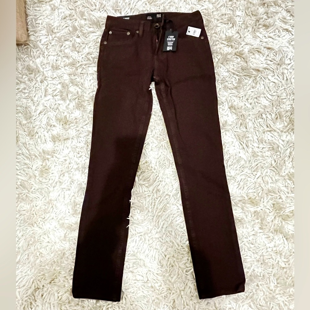 New w/tags Mens RSQ London brown skinny jeans